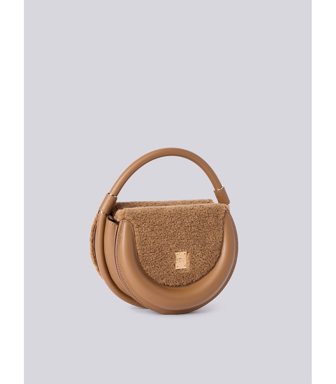 ラウンドボアミニバッグ 詳細画像 ブラウン 3